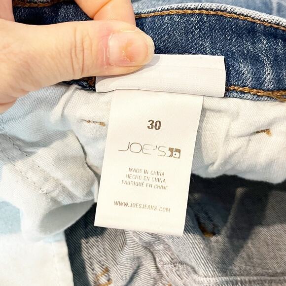 Joe's Jeans The High Rise Mia Wide Leg Ankle Jeans Blue 30 - Picture 8 of 11